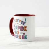 Funny Coffee Lover Combo Tasse (Vorderseite Links)
