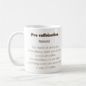 Funny Coffee Lover Kaffeetasse (Links)