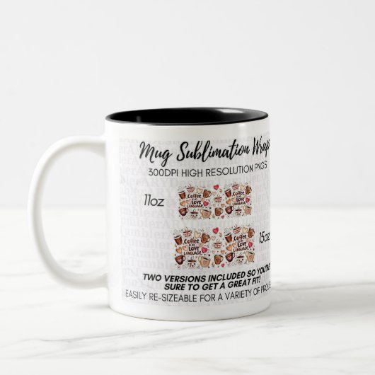 funny coffee lover mug zweifarbige tasse (Links)