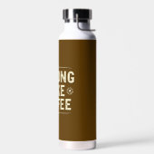 Funny Coffee Lover Stainless Steel Bottle Trinkflasche (Links)