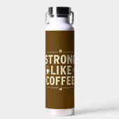 Funny Coffee Lover Stainless Steel Bottle Trinkflasche (Vorne)