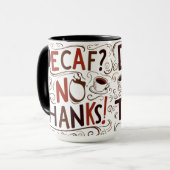 Funny Coffee Lover Tasse | 15oz Combo-Tasse (Vorderseite Links)
