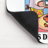 Funny Coffee Lover With Cute Cat More Espresso Les Mousepad (Ecke)