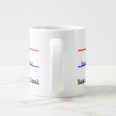Funny Coffee Lovers Jumbo-Tasse (Rückseite)