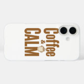 Funny Coffee Lover's Zen Quote Case-Mate iPhone Hülle (Rückseite (Horizontal))
