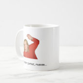 Funny Coffee Meme Mug – One Cheap Coffee Kaffeetasse (Vorderseite Links)