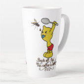 Funny Coffee Mug Back Off Fly! This Coffee is MINE Milchtasse (Rechte Ecke)