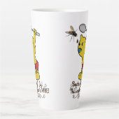 Funny Coffee Mug Back Off Fly! This Coffee is MINE Milchtasse (Vorderseite)