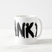 Funny coffee mug gift for CRANKY people Kaffeetasse (VorderseiteRechts)