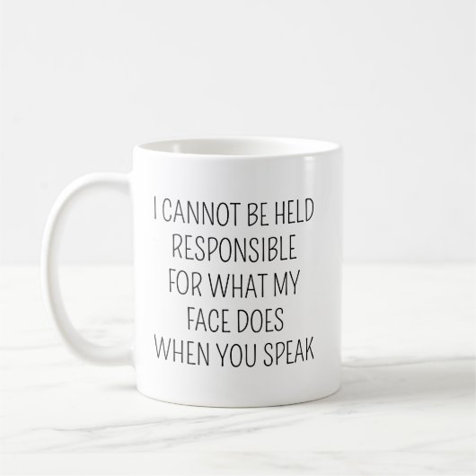 Funny Coffee Mug, Sarcastic Mug, Funny Coffee Cup, Kaffeetasse (Links)