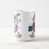 Funny Coffee Mugs - Schlampe Eule Weckte Tasse auf (Mittel)