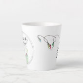 Funny Coffee Mugs Secret Santa Idea Milchtasse (Vorderseite)