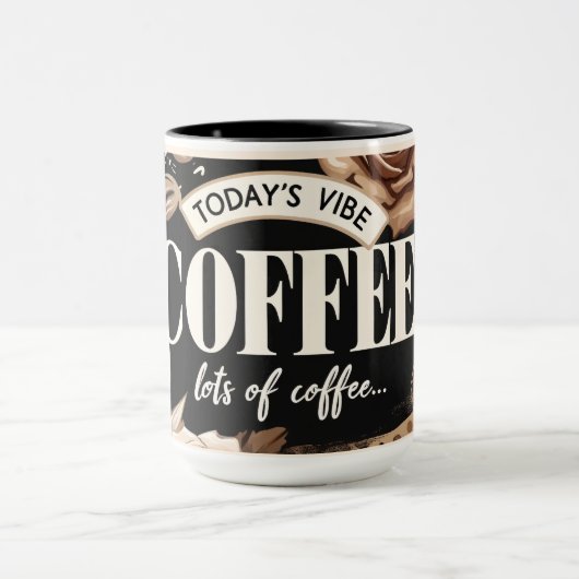 Funny Coffee Quote/Sprichwort Tasse (Zentrum)