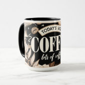 Funny Coffee Quote/Sprichwort Tasse (Vorderseite Links)