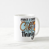 Funny Coffee Quote Typografie Kaffeetasse (VorderseiteRechts)