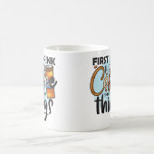 Funny Coffee Quote Typografie Kaffeetasse (Mittel)