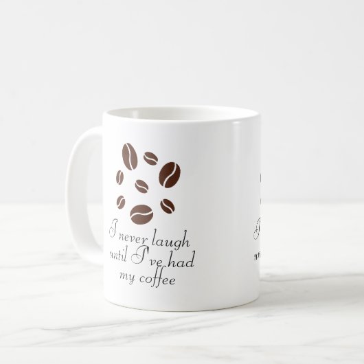 Funny Coffee Quotes  Kaffeetasse (Vorderseite Links)