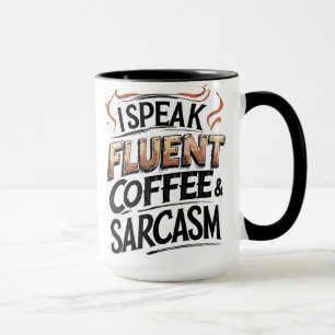 Funny Coffee & Sarcasm - Funny Coffee Tasse