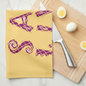 Funny Coffee Selfquote Design Geschirrtuch (Viertel Falte)