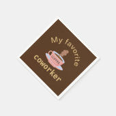 Funny Coffee Serviette (Ecke)