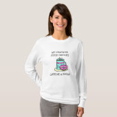 Funny Coffee Spaß T-Shirt (Vorne ganz)