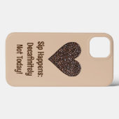 Funny Coffee Sprichwort Phone Case (Rückseite (Horizontal))