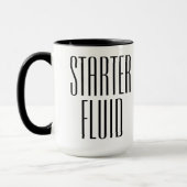 Funny Coffee Starter Fluid Tasse (Links)