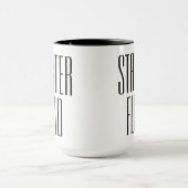 Funny Coffee Starter Fluid Tasse (Zentrum)