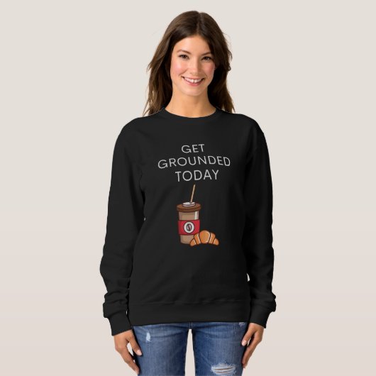 Funny Coffee Sweatshirt (Vorne ganz)