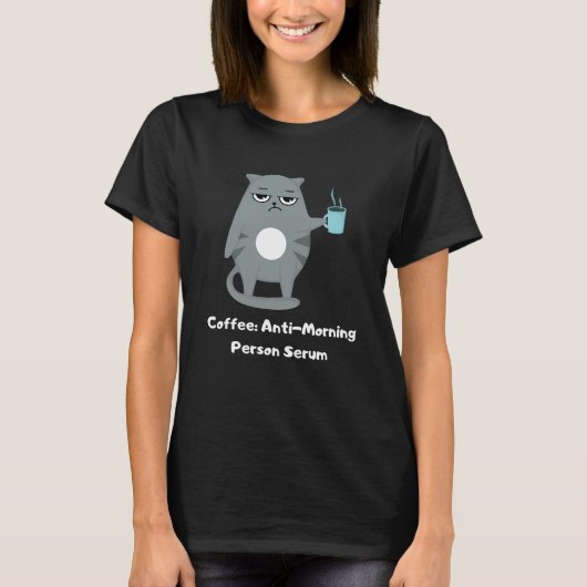 Funny Coffee T-Shirt (Vorderseite)