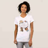 Funny Coffee T - Shirt (Vorne ganz)