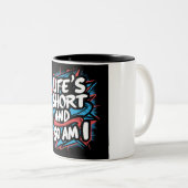 Funny Coffee Tasse (VorderseiteRechts)