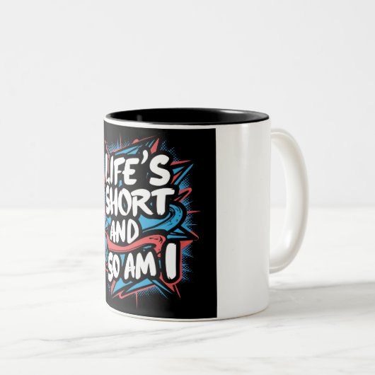 Funny Coffee Tasse (VorderseiteRechts)