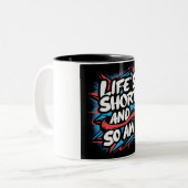 Funny Coffee Tasse (Vorderseite Links)