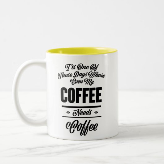 Funny Coffee Tasse (Links)