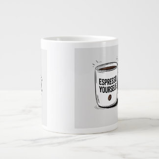 Funny Coffee Tasse - "Espresso You yourself" Zitat