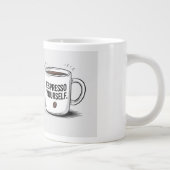Funny Coffee Tasse - "Espresso You yourself" Zitat (Rechts)