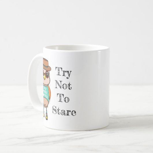 Funny Coffee Tasse für Männer (Vorderseite Links)