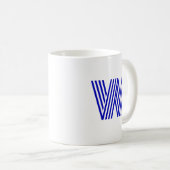 Funny Coffee Tasse für Männer | Name und Monogramm (VorderseiteRechts)