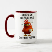 Funny Coffee Tasse | "Hier geht's F*cking nochmal" (Links)