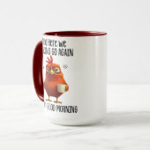 Funny Coffee Tasse | "Hier geht's F*cking nochmal" (Vorderseite Links)