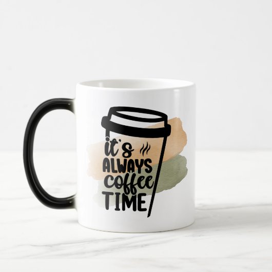 Funny Coffee Tasse - Immer Coffee Time Geschenk (Links)