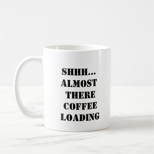 Funny Coffee Tasse - Kaffeeladen (Links)