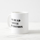 Funny Coffee Tasse - Kaffeepuppe (Vorderseite Links)