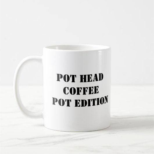 Funny Coffee Tasse - Kaffeepuppe (Links)