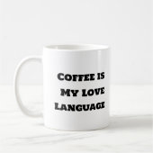 Funny Coffee Tasse - Liebe (Links)