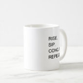 Funny Coffee Tasse | Motivierend Tasse| Inspiratio (VorderseiteRechts)
