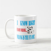 Funny Coffee Tasse | Richtige oder falsche Tasse | (Links)
