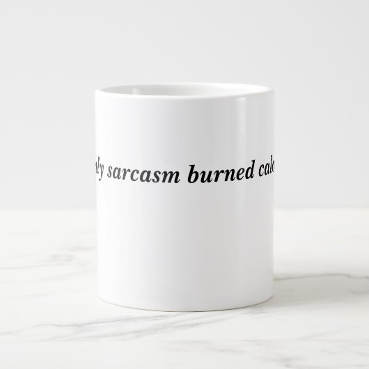 Funny Coffee Tasse - Sarcastic Quote for Mornings  (Vorderseite)