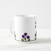 Funny Coffee Tasse - Sprich nicht bis leer (Vorderseite Links)